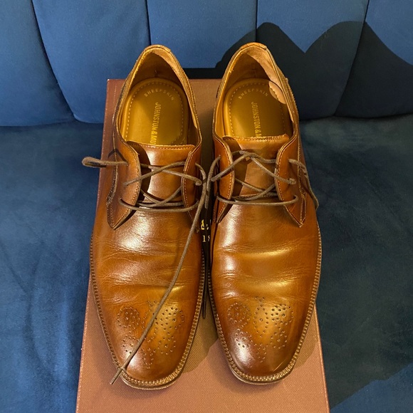 Johnston and Murphy classic leather shoes. main image 8